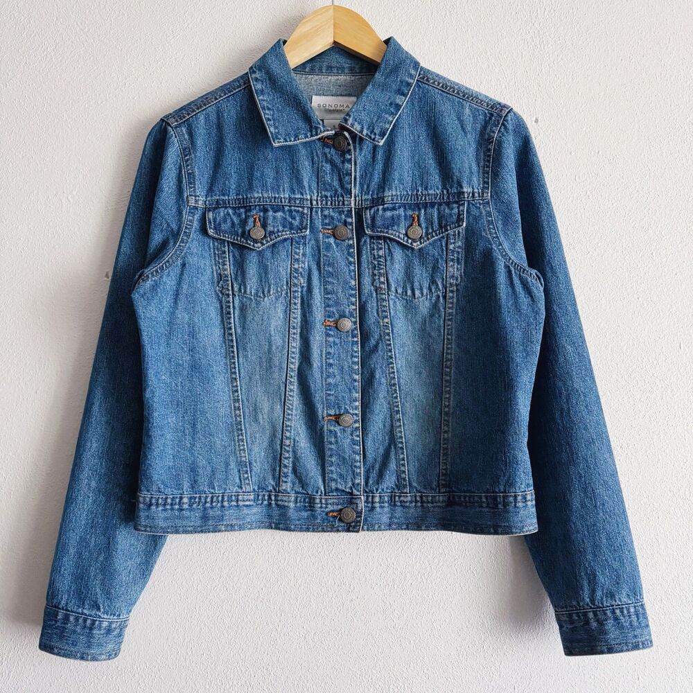 y2k vintage jean jacket